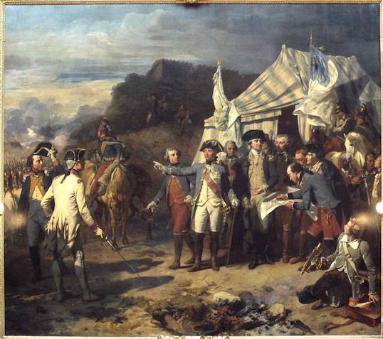La Prise de Yorktown par Louis-Charles-Auguste Couder (1836).