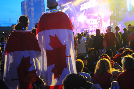 La fête du Canada à Ottawa. Photo par Appaloosa, Flickr.