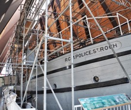 Le St. Roch: Avant/Après | Photo par Vancouver Maritime Museum