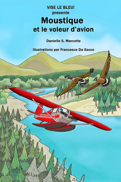 Livre électronique Moustique et le Voleur d'Avion | Illustration par Francesca Da Sacco