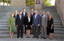Photo de famille lors de la conférence ministérielle sur la francophonie canadienne qui a eu lieu les 4 et 5 septembre 2013  à Winnipeg au Manitoba.