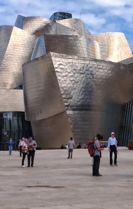 Le Musée Guggenheim de Bilbao. | Photo par Pascal Guillon