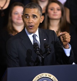 Le président américain Barack Obama. | Photo par BU Interactive News, Flickr.