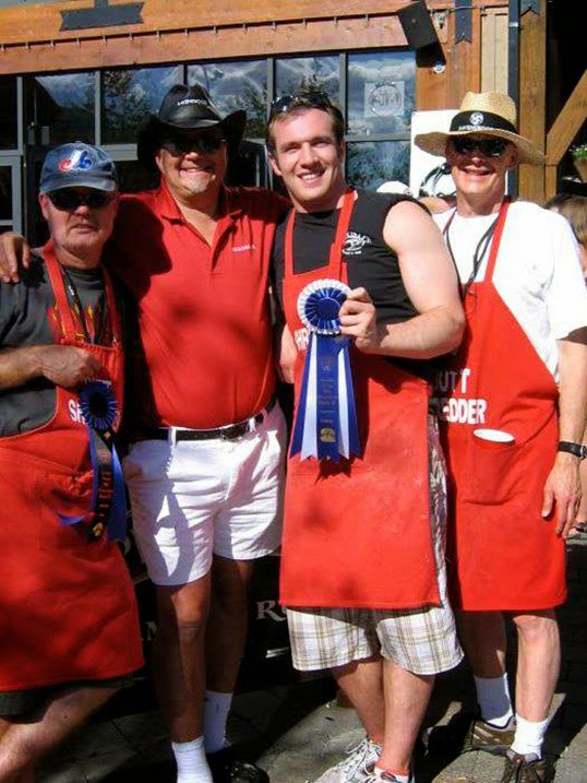 En 2004, Vincent Gogolek (à gauche) et ses co-équipiers ont remporté le championnat national canadien à Whistler. | Photo fournie par Vincent Gogolek