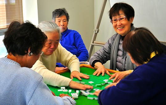 Le Centre Communautaire de Dunbar offre des parties de Mahjong. | Photo par Anne-Diandra Louarn
