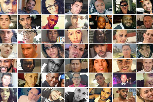 Les victimes du club gai Pulse d’Orlando.