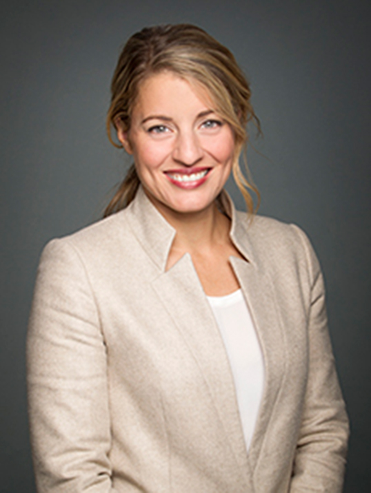 L’honorable Mélanie Joly, ministre du Patrimoine canadien. | Photo de Gouvernement du Canada