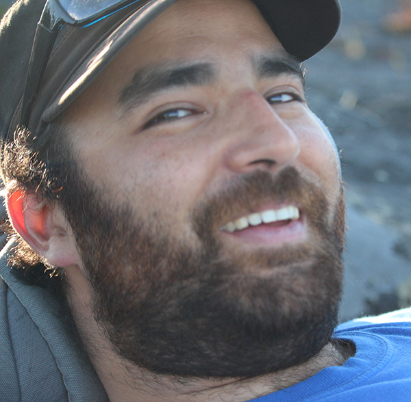 Alexandre Assabgui, qui vit depuis très peu à Yellowknife | Photo de Radio-Canada
